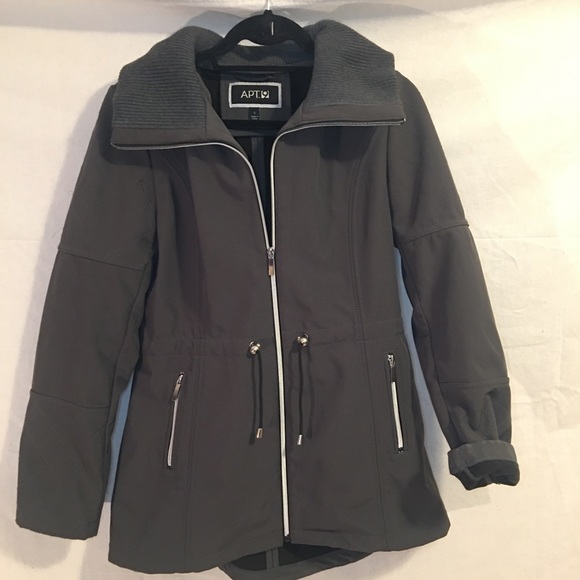 Apt. 9 Jackets & Blazers - Apt. 9 parka jacket with Removable hood Size s